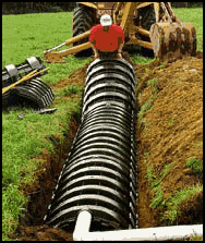 Los Angeles Septic Engineer shows Infiltrative Chambers